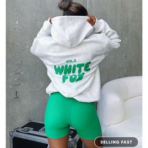 White Fox Brand New w/ Tags Offstage Glacier Grey Hoodie! Size XS/S